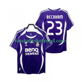 Fußballtrikots Real Madrid Beckham 23 206 2007 Retro Kurzarm Auswärts-trikot kaufen